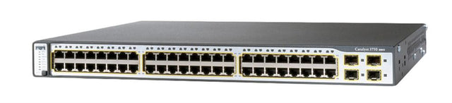Catalyst 3750 48-Ports Ethernet 10/100 4x SFP Based Gigabit Ethernet Ports Switch