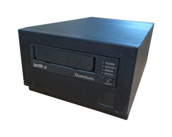 Quantum - CL1002-QU - 200GB(Native) / 400GB(Compressed) LTO Ultrium 2 Ultra-160 SCSI 68-Pin External Tape Drive