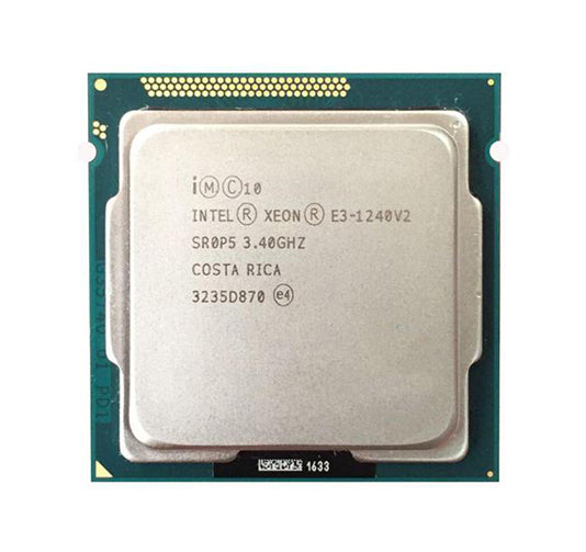 CM8063701098201 - Intel Xeon Quad Core E3-1240V2 3.4GHz 8MB SMART Cache 5GT/s DMI Socket FCLGA-1155 22NM 69W Processor