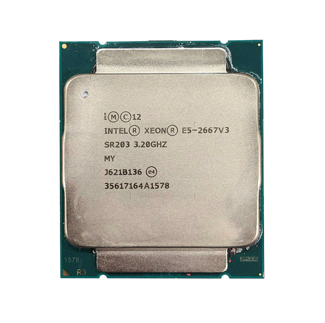 CM8064401724301 - Intel Xeon 8 Core E5-2667V3 3.2GHz 20MB SMART Cache 9.6GT/s QPI Socket FCLGA2011-3 22NM 135W Processor