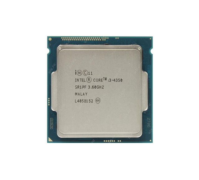 CM8064601482464 - Intel Core i3-4350 Dual Core 3.60GHz 5.00GT/s DMI 4MB L3 Cache Socket LGA1150 Desktop Processor