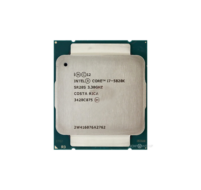 CM8064801548435 - Intel Core I7-5820K Hexa-core (6 Core) 3.30GHz 0GT/s DMI 15MB L3 Cache Socket FCLGA2011-3 Processor