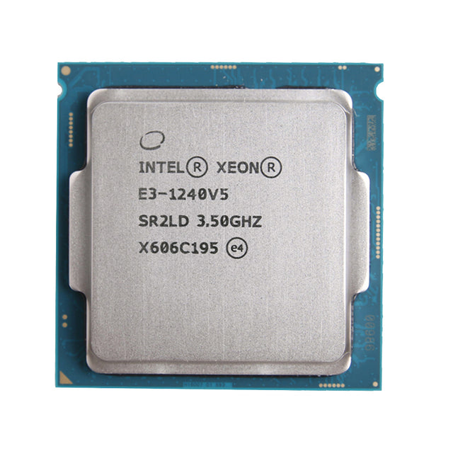 CM8066201921715 - Intel Xeon E3-1240 v5 Quad Core 3.50GHz 8.00GT/s DMI3 8MB L3 Cache Socket FCLGA1151 Processor
