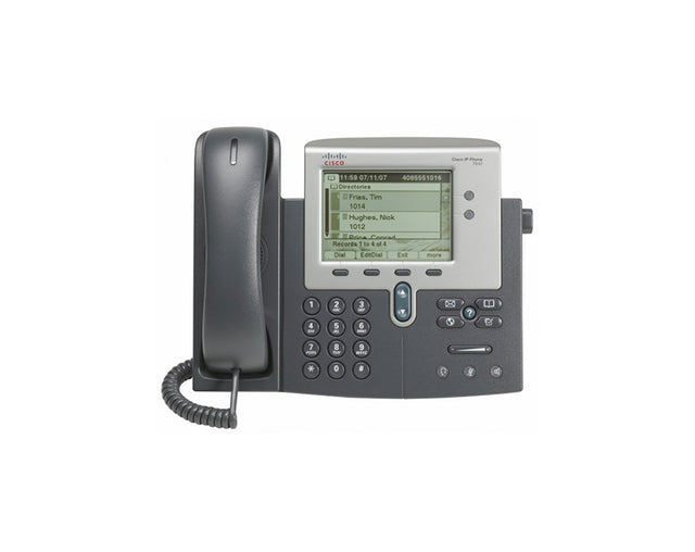 CP-7942G++= - Cisco Unified 7900 Series 7942 2 x Ports 10/100Base-T Dark Gray Wall-mountable IP Phone