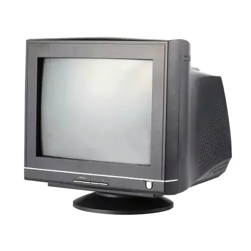 04D025 Dell 17-Inch Flatscreen CRT Monitor Black