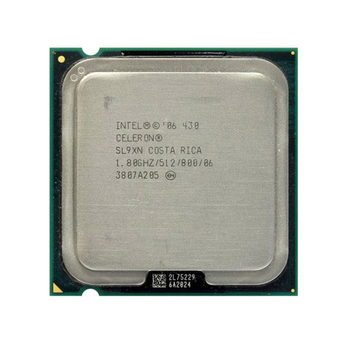 UR007 Dell 1.80GHz 800MHz FSB 512KB L2 Cache Socket LGA775 Intel Celeron 430 Single-Core Processor