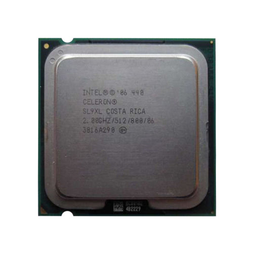 JR767 Dell 2.00GHz 800MHz FSB 512KB L2 Cache Socket LGA775 Intel Celeron 440 Single-Core Processor for PowerEdge 860