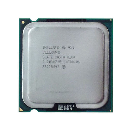 0G614J Dell 2.20GHz 800MHz FSB 512KB L2 Cache Socket LGA775 Intel Celeron 450 Single-Core Processor