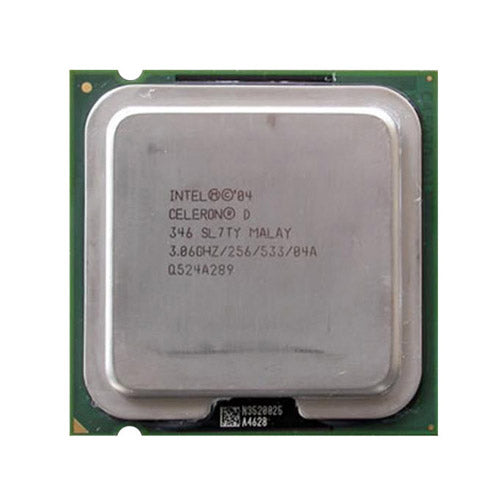 JM80547RE083CN Intel Celeron D 346 Single-Core 3.06GHz 533MHz FSB 256KB L2 Cache Socket LGA775 Processor