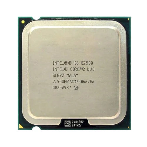 NG004-69001 HP 2.93GHz 1066MHz FSB 3MB L2 Cache Socket LGA775 Intel Core 2 Duo E7500 Dual-Core Processor