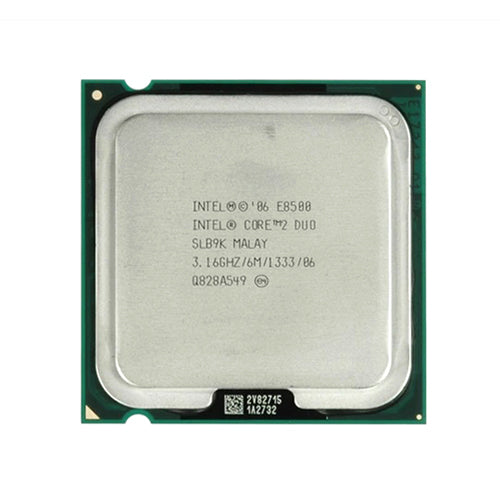 SLB9K Intel Core 2 Duo E8500 Dual-Core 3.16GHz 1333MHz FSB 6MB L2 Cache Socket LGA775 Processor