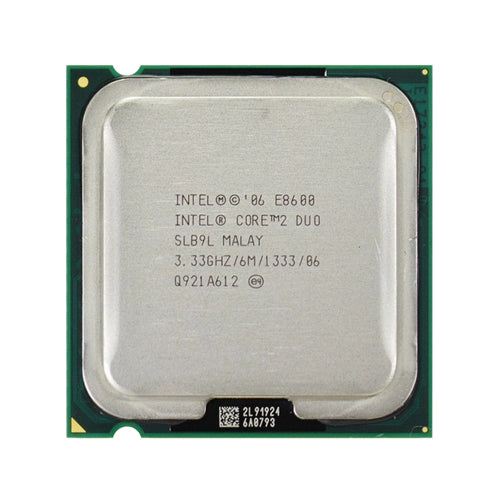 BX80570E8600 Intel Core 2 Duo E8600 Dual-Core 3.33GHz 1333MHz FSB 6MB L2 Cache Socket LGA775 Processor