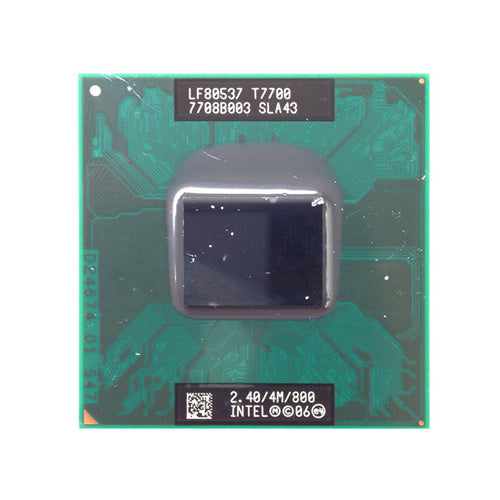 RN454 Dell 2.4GHz 800MHz FSB 4MB L2 Cache Socket PGA478 Intel Core 2 Duo T7700 Dual-Core Processor