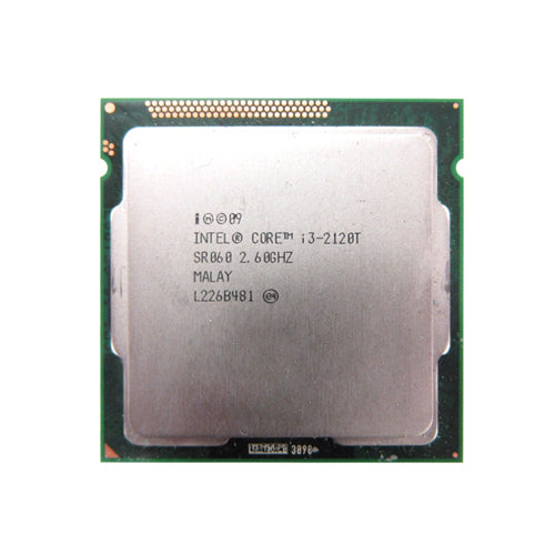 I3-2120T Intel Core i3-2120T Dual-Core 2.60GHz 5.00GT/s DMI 3MB L3 Cache Socket LGA1155 Processor