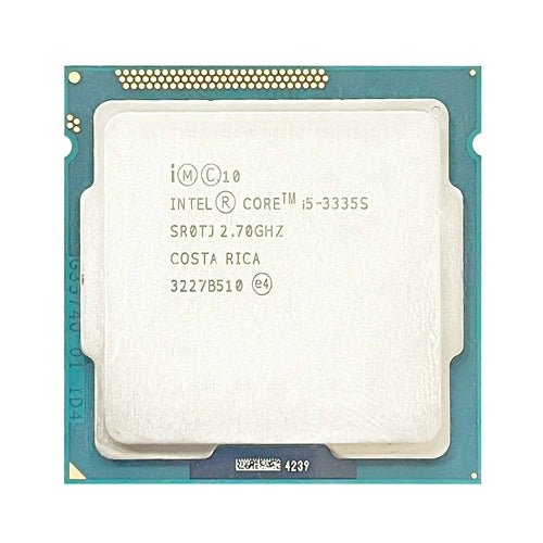 SR0TJ Intel Core I5-3335S Quad-Core 2.70GHz 5 GT/s DMI 6MB L3 Cache Socket LGA1155 Processor