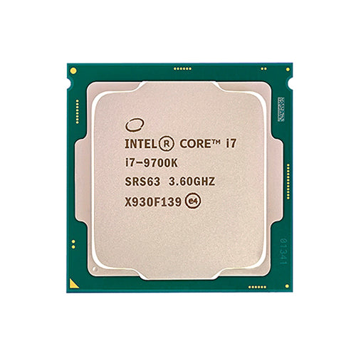 SRG15 Intel Core i7-9700K Coffee Lake 8-Core 3.60GHz 8GT/s DMI 12MB L3 Cache Socket LGA1151 Processor