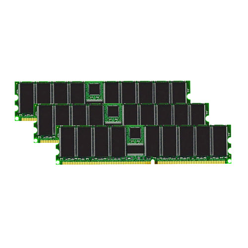 351109-CL2 HP 3GB Kit (3x1GB) DDR-266MHz PC2100 ECC Registered RDIMM CL2.5 1Rx4 2.5V 184-Pin Memory