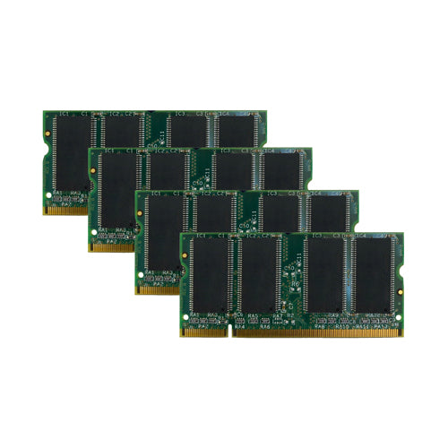 328583-001 Compaq 1GB Kit (4x256MB) DDR-333MHz PC2700 Non-ECC Unbuffered SODIMM CL2.5 2Rx8 2.5V 200-Pin Memory