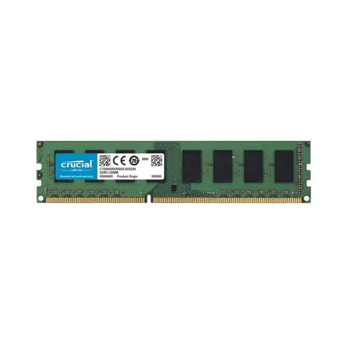 CT102472BB1339.36FD1 - Crucial 8GB DDR3-1333MHz PC3-10600 ECC Registered CL9 240-Pin DIMM Dual Rank Memory Module
