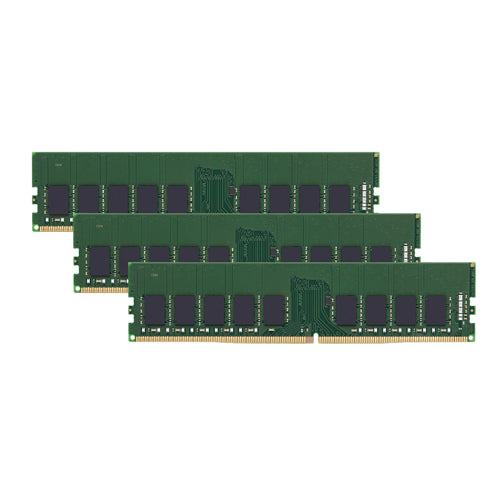 1C8K5AV HP 24GB Kit (3x8GB) DDR4-3200MHz PC4-25600 ECC Unbuffered UDIMM CL22 1Rx8 1.2V 288-Pin Memory