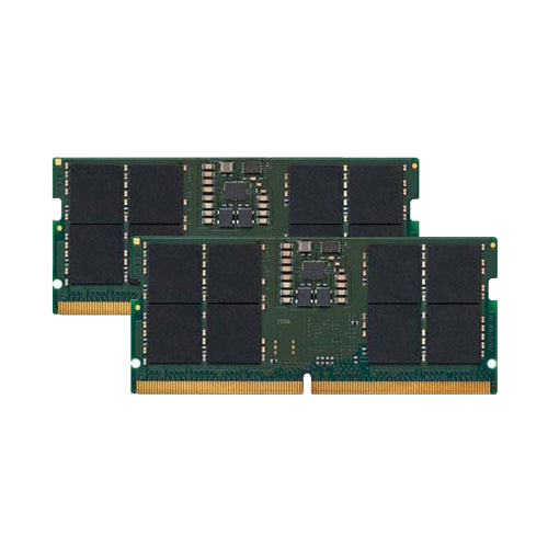 KCP556SD8K2-96 Kingston 96GB Kit (2x48GB) DDR5-5600MHz PC5-44800 Non-ECC Unbuffered SODIMM CL46 2Rx8 1.1V 262-Pin Memory