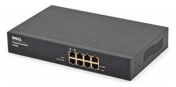 Dell - DE2708 - 2708 Powerconnect 2700 Series 8-Ports 10/100/1000Mbps RJ-45 Manageable Desktop Gigabit Ethernet Switch
