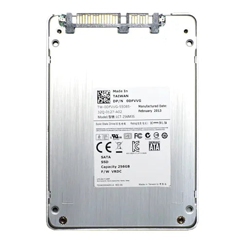 DFVVG Dell 256GB Multi-Level Cell SATA 6Gb/s 2.5-Inch Solid State Drive