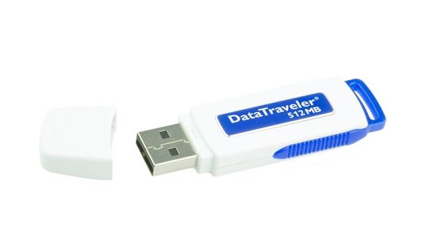DTI/512 Kingston 512MB DataTraveler USB 2.0 Flash Drive