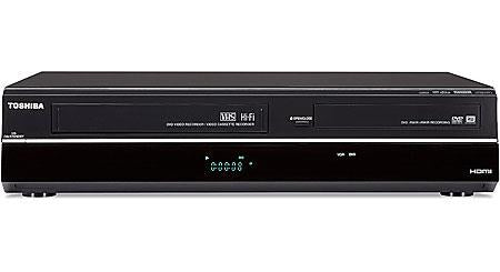 DVR620 Toshiba DVD/VCR Combo DVD+R/RW, DVD-R/RW, CD-RW, VHS DVD Video, CD-DA, Video CD, SVCD, Picture CD, JPEG, DivX, MP3, WMA Playback Progressive Scan 8Hour Recording Black (Refurbished)