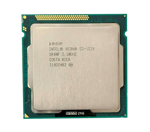 E3-1220 - Intel Xeon Quad Core 3.10GHz 5.00GT/s DMI 8MB Smart Cache Socket LGA1155 Processor
