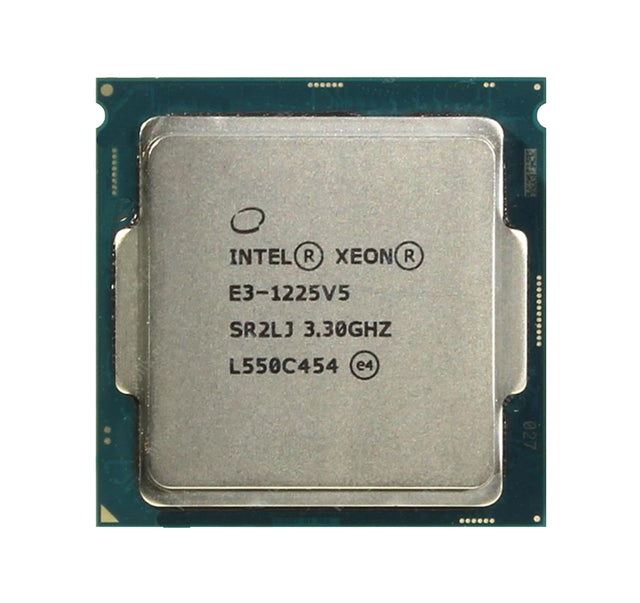 E3-1225V5 - Intel Xeon E3-1225 v5 Quad Core 3.30GHz 8.00GT/s DMI3 8MB L3 Cache Processor
