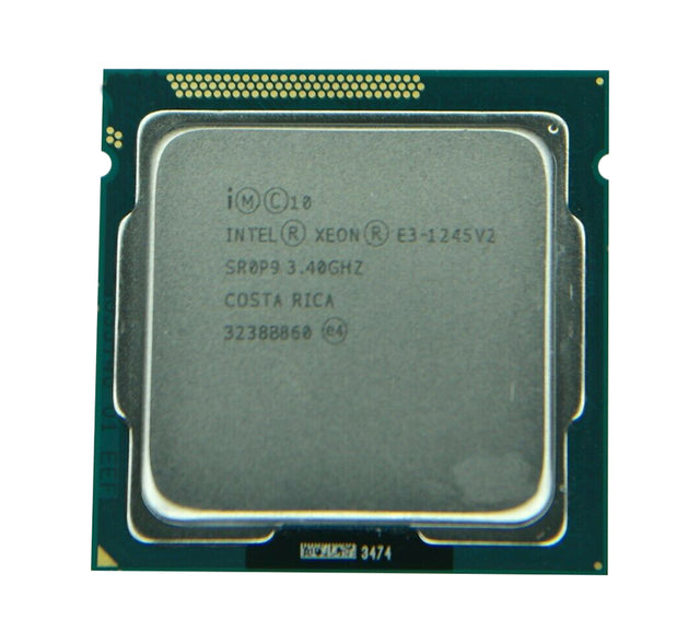 E3-1245V2 - Intel Xeon Quad Core 3.40GHz 5.00GT/s DMI 8MB L3 Cache Socket FCLGA1155 Processor