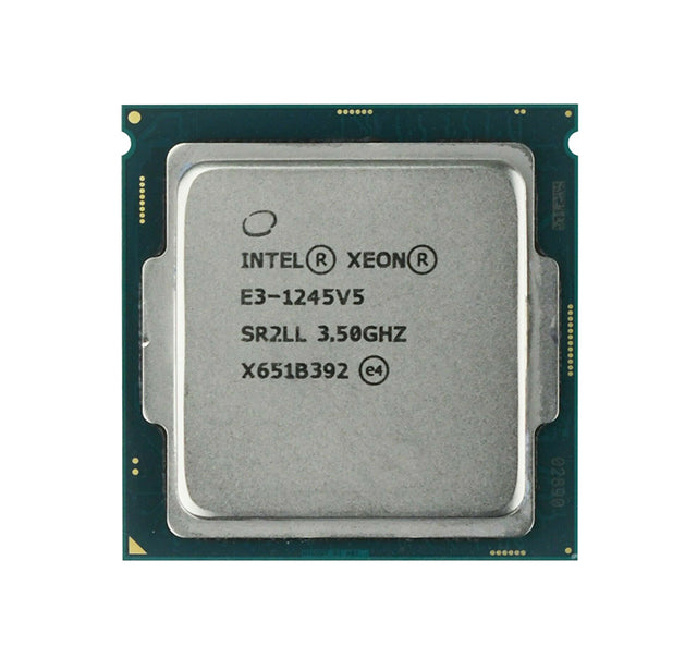 E3-1245V5 - Intel Xeon E3-1245 v5 Quad Core 3.50GHz 8.00GT/s DMI3 8MB L3 Cache Processor