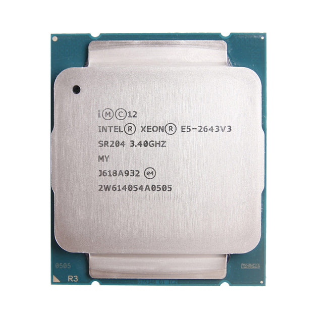 E5-2643V3 - Intel Xeon E5-2643 v3 6 Core 3.40GHz 9.60GT/s QPI 20MB L3 Cache refurbished Processor