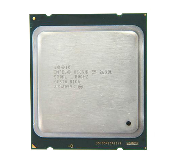 E5-2650L - Intel Xeon Octa-core (8 Core) 1.80GHz 8.00GT/s QPI 20MB L3 Cache Socket FCLGA2011 Processor