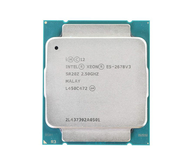 E5-2678V3 - Intel Xeon 2.5GHz 30MB 5GT/s L3 Cache Socket FCLGA2011 12 Core Processor