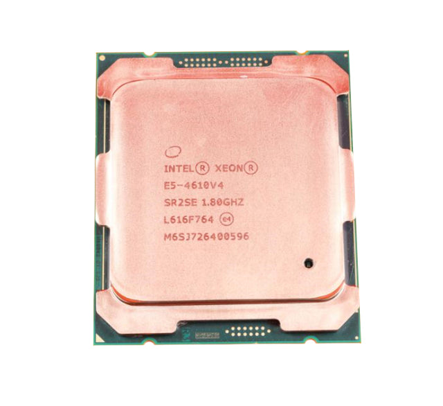 E5-4610V4 - Intel Xeon E5-4610 v4 10 Core 1.80GHz 6.4 GT/s QPI 25MB Cache Socket FCLGA2011-3 Processor