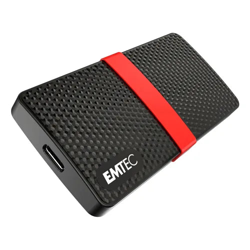 ECSSD128GX200 Emtec Power Plus X200 128GB USB 3.1 Type C Portable Solid State Drive