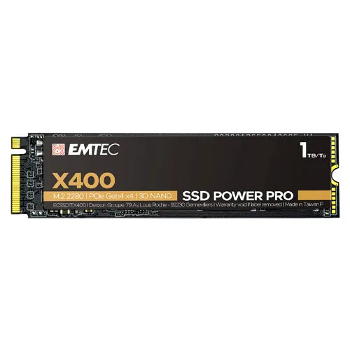 ECSSD1TX400 Emtec Power Pro X400 1TB PCI Express NVMe 4.0 x4 M.2 2280 Solid State Drive
