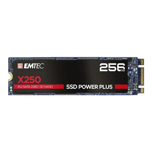 ECSSD256GX250 Emtec Power Plus X250 256GB SATA 6Gb/s M.2 2280 Solid State Drive