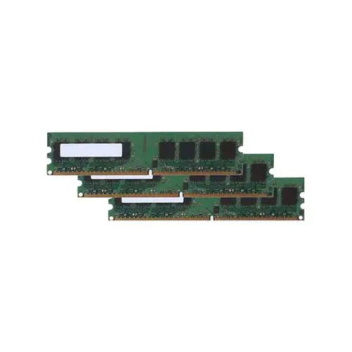 EM796AV - HP 3GB Kit (3x 1GB) DDR2-800MHz PC2-6400 Non-ECC Unbuffered CL6 240-Pin UDIMM 1.8V Single Rank Memory Module