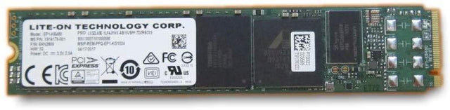 EP1-KB480 Lite On Liteon M.2 22110 480GB Drive EP1 SSD NVMe PCie
