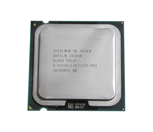 EU80569KJ073N - Intel Xeon X3360 Quad-core (4 Core) 2.83GHz 1333MHz FSB 12MB L2 Cache Socket LGA775 Processor