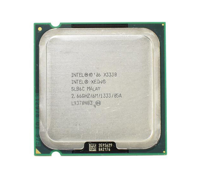 EU80580KJ0676M - Intel Xeon X3330 Quad-core (4 Core) 2.66GHz 1333MHz FSB 6MB L2 Cache Socket LGA775 Processor
