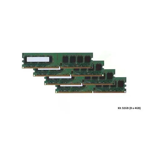 EV257AV - HP 32GB (8 x 4GB) DDR2-667MHz ECC Registered CL5 240-Pin DIMM 1.8V 2R Memory Module