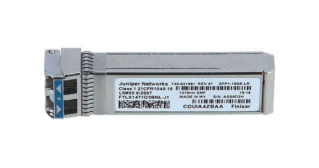 EX-SFP-10GE-LR - Juniper 10GBase-LR 1310nm 10km SFP+ Transceiver Module
