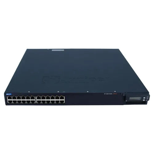 EX4200-24P-TAA Juniper EX4200 Series EX4200-24P 24 x RJ-45 Ports PoE+ 10/100/1000Base-T Layer 3 Managed 1U Rack-mountable Stackable Gigabit Ethernet Network Switch