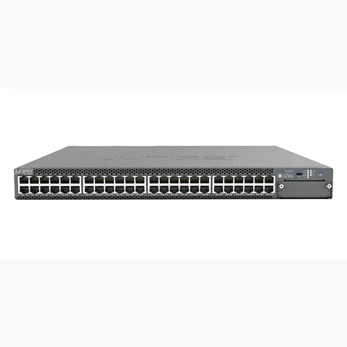 EX4400-48T-AFI Juniper EX4400 Series 48 x Ports 10/100/1000Base-T + 4 x 25GbE Ports + 2 x 100GbE Layer 3 Managed 1U Rack-mountable Gigabit Ethernet Network Switch