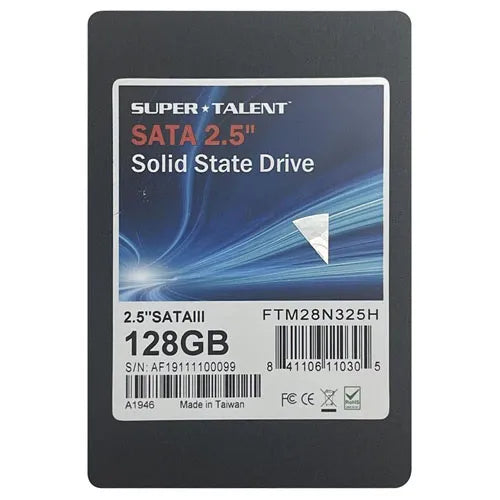 FTM28N325H Super Talent TeraNova 128GB Triple-Level Cell SATA 6Gb/s 2.5-Inch Solid State Drive
