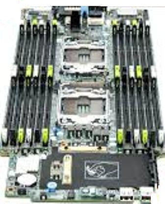 G1VHV - Dell Socket FCLGA2011-3 System Board Motherboard for PowerEdge FC630 / M630 Supports 2x Xeon E5-2600 V3 / E5-2600 V4 Series DDR4 24x DIMM